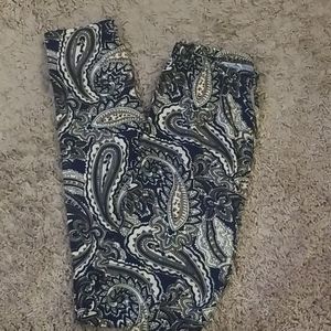 Paisley leggings